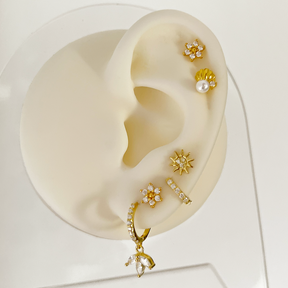 Aro Mini Blanco Oro - 6mm