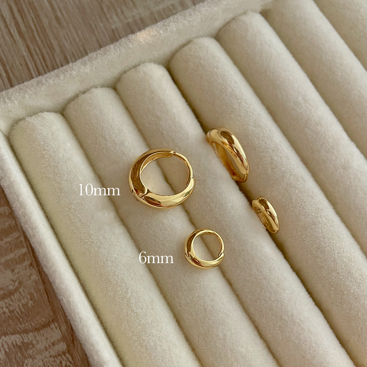 Aros Sahara Oro - 10mm o 6mm