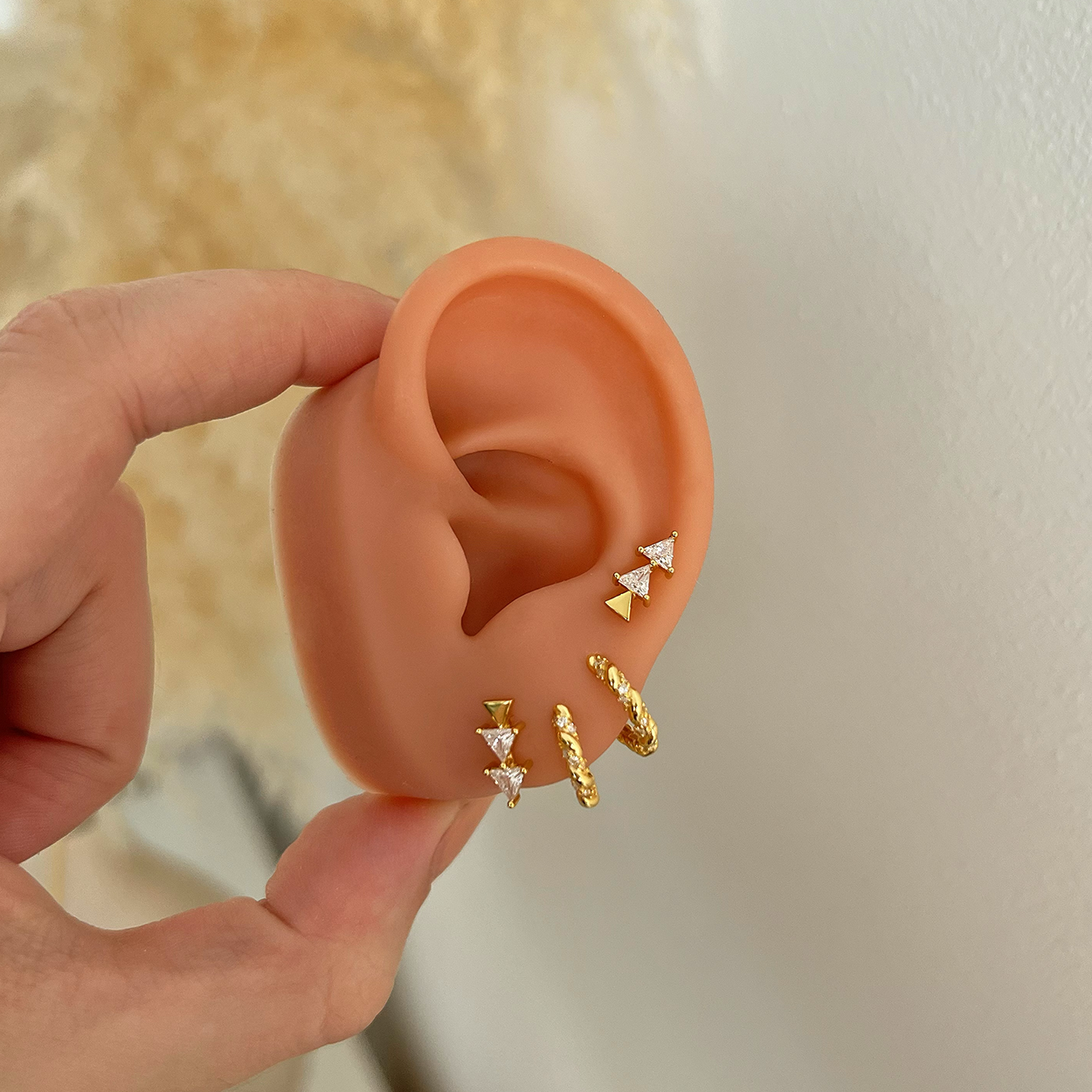 Pendientes Tyria Oro