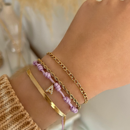 Pulsera Liens Oro - 3mm