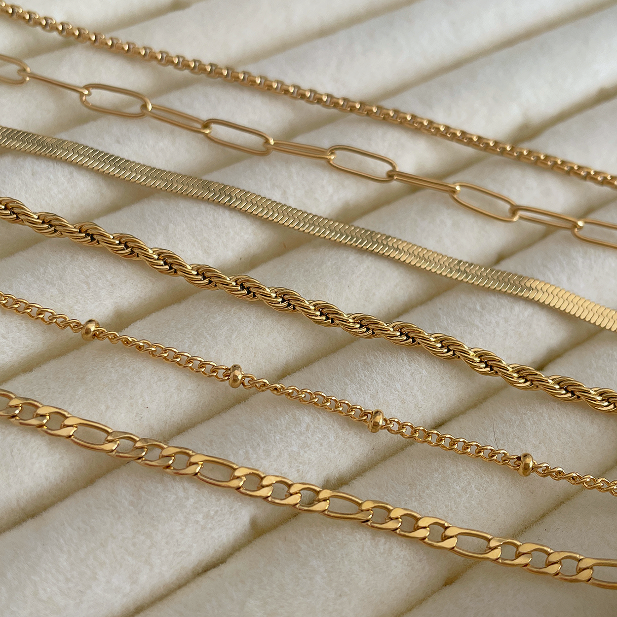 Pulsera Eslabones Oro