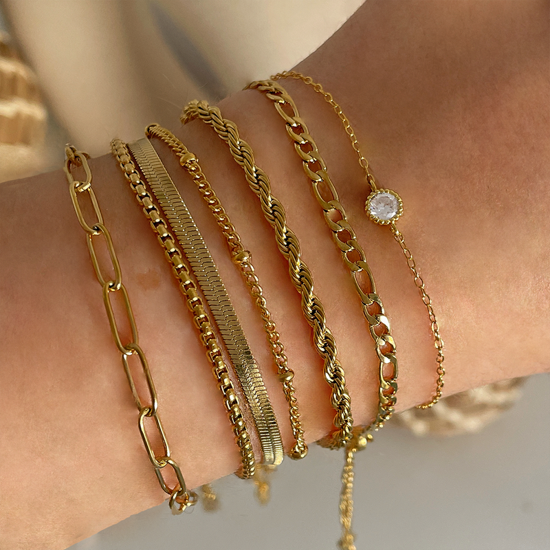 Bracciale Cordone Oro
