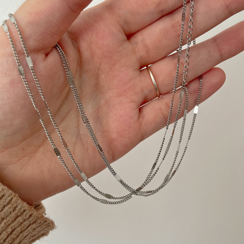 Collana Takira Argento