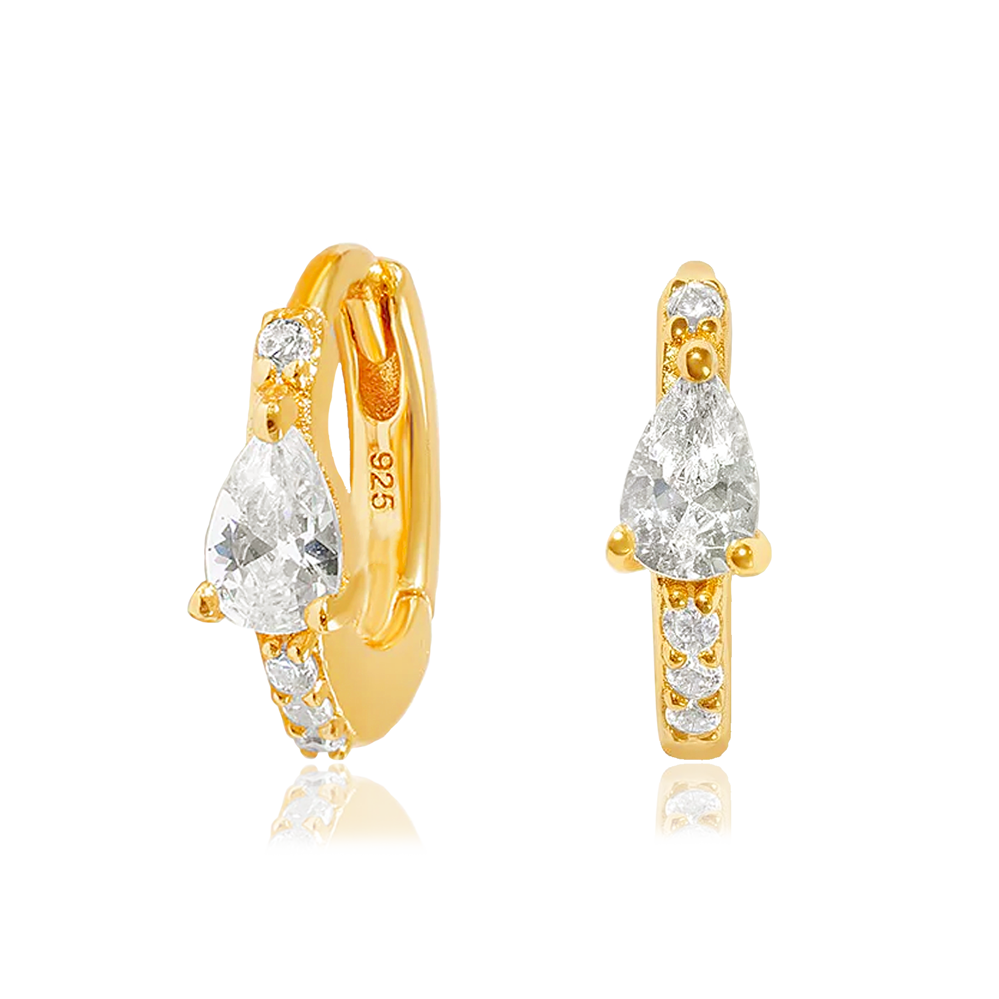 Aros Lluvia Oro