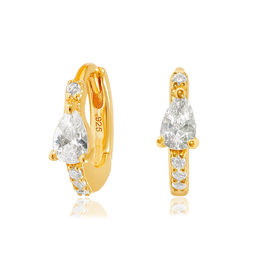 Aros Lluvia Oro