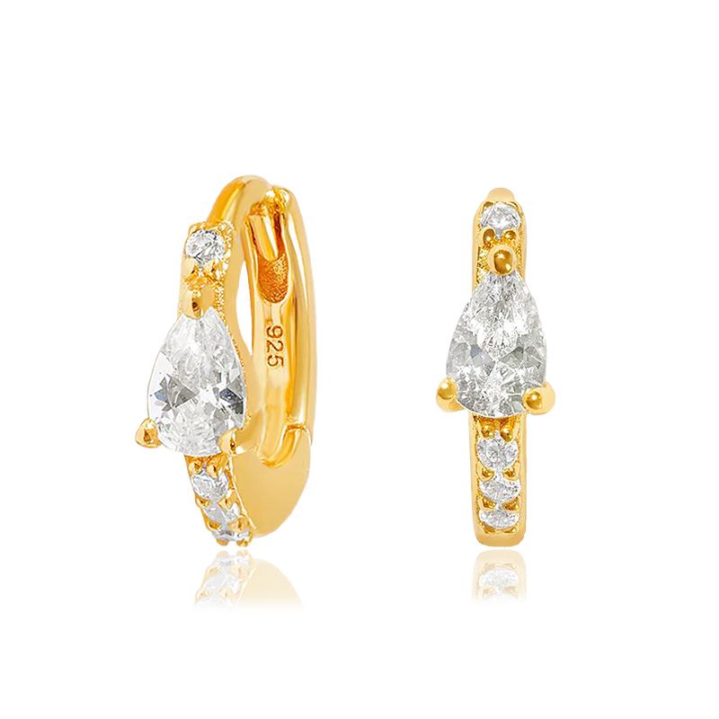 Aros Lluvia Oro