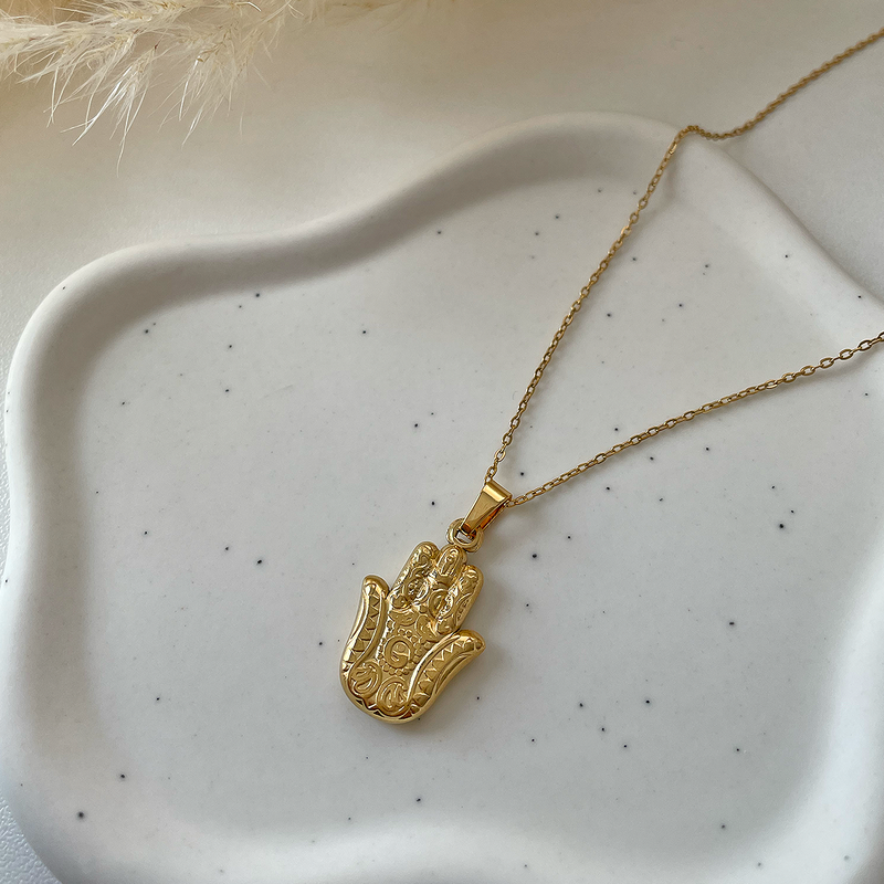 Collana Mano di Fatima Oro