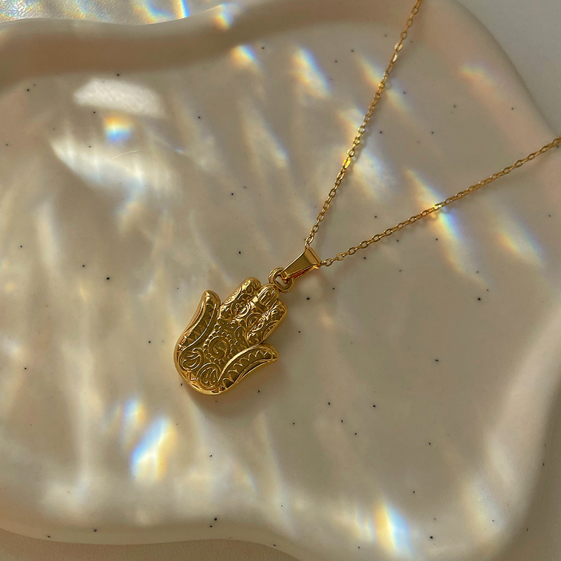 Collana Mano di Fatima Oro