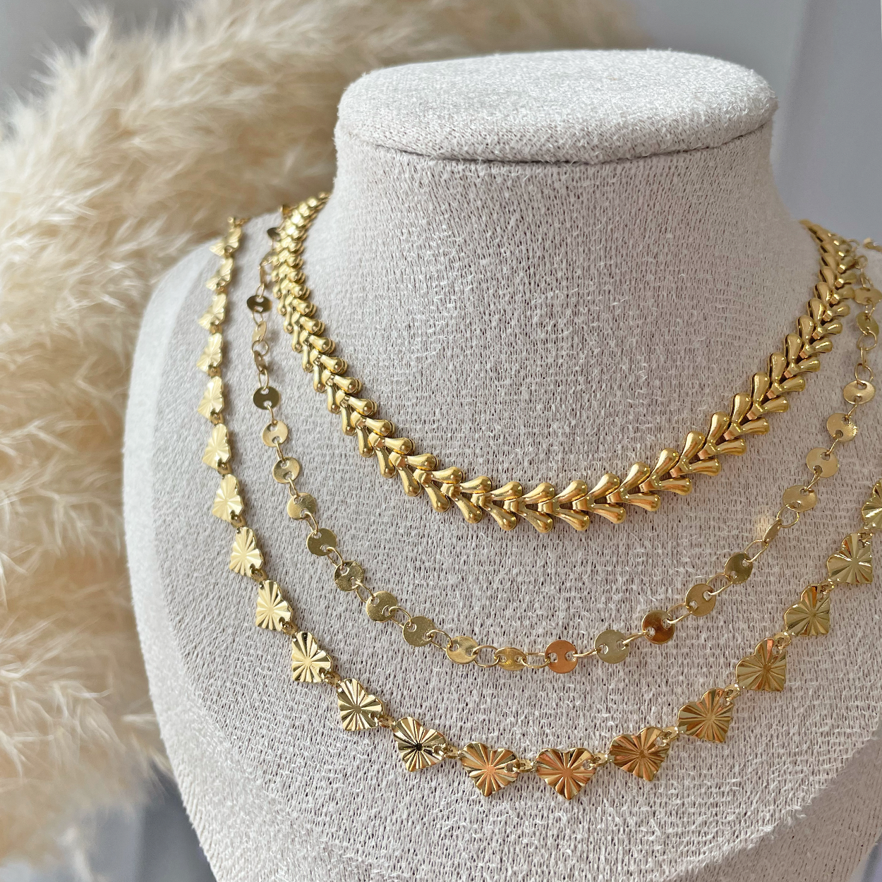 Choker Espiga Oro
