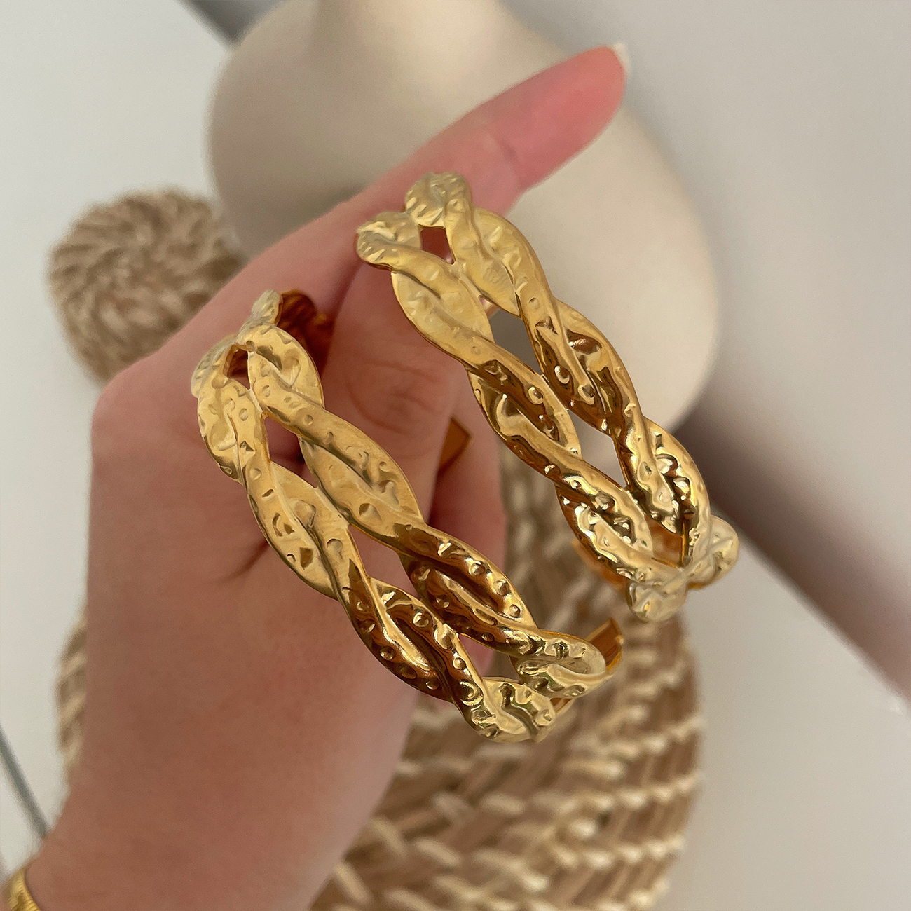 Brazalete Nefertiti Oro