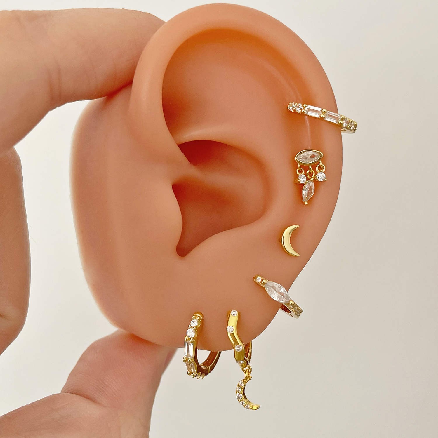 Aros Hica Oro - 10mm