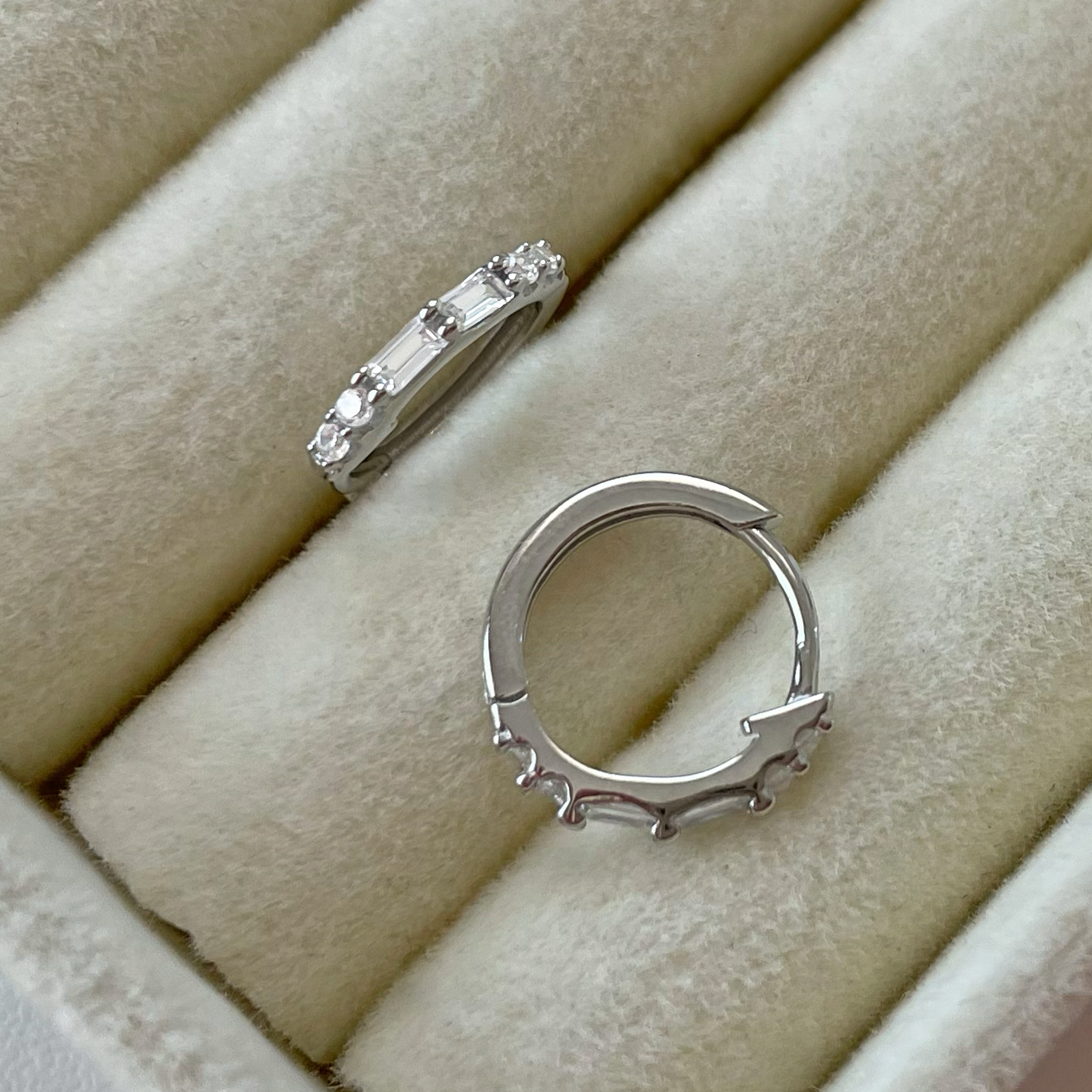 Aros Hica Plata - 10mm