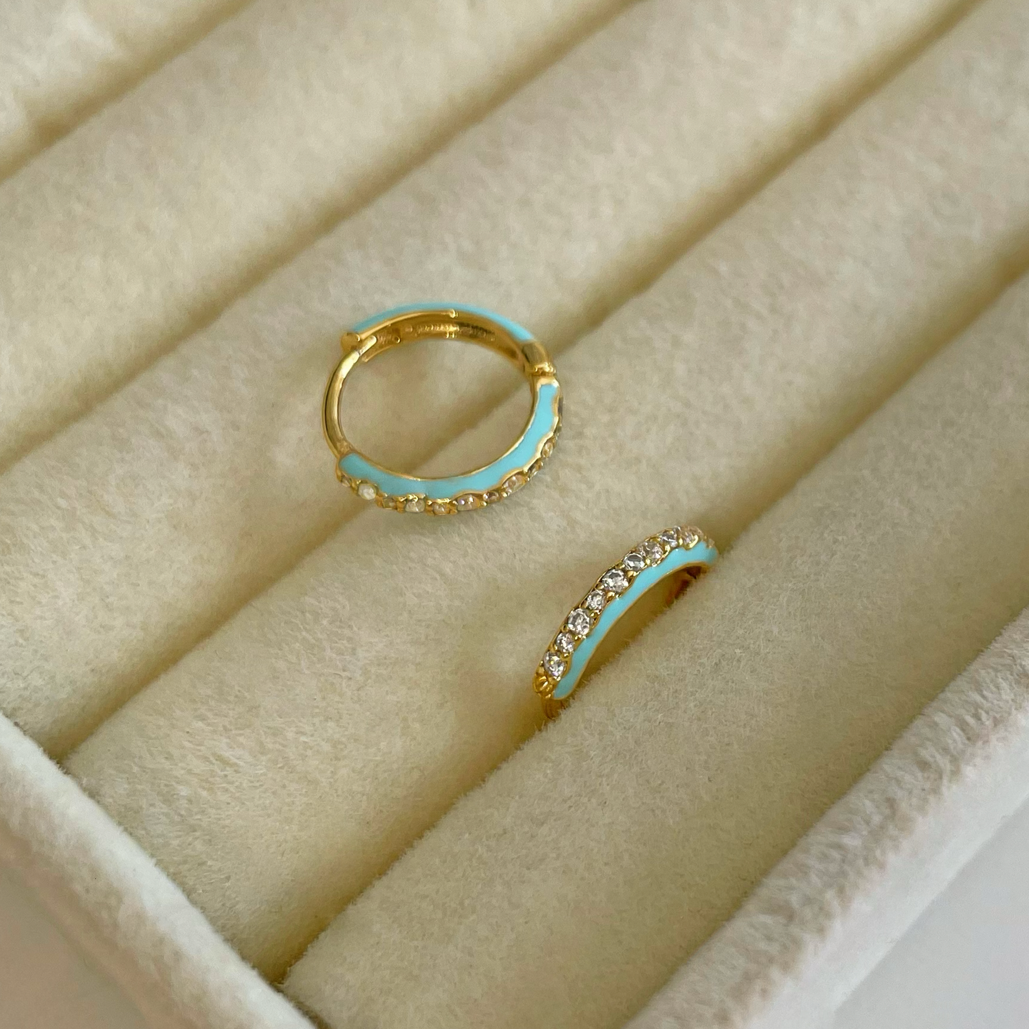 Aros Leina Menta Oro