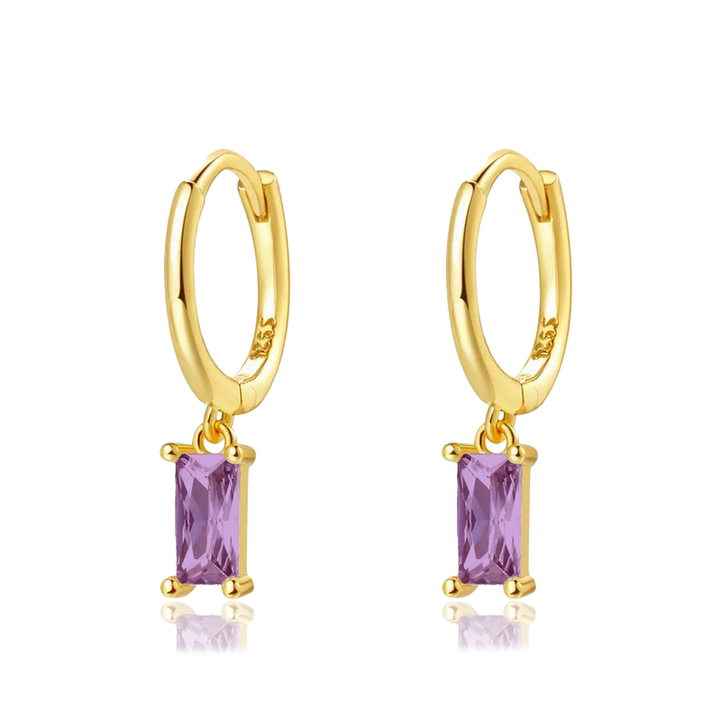 Aros Phoebe Lila Oro