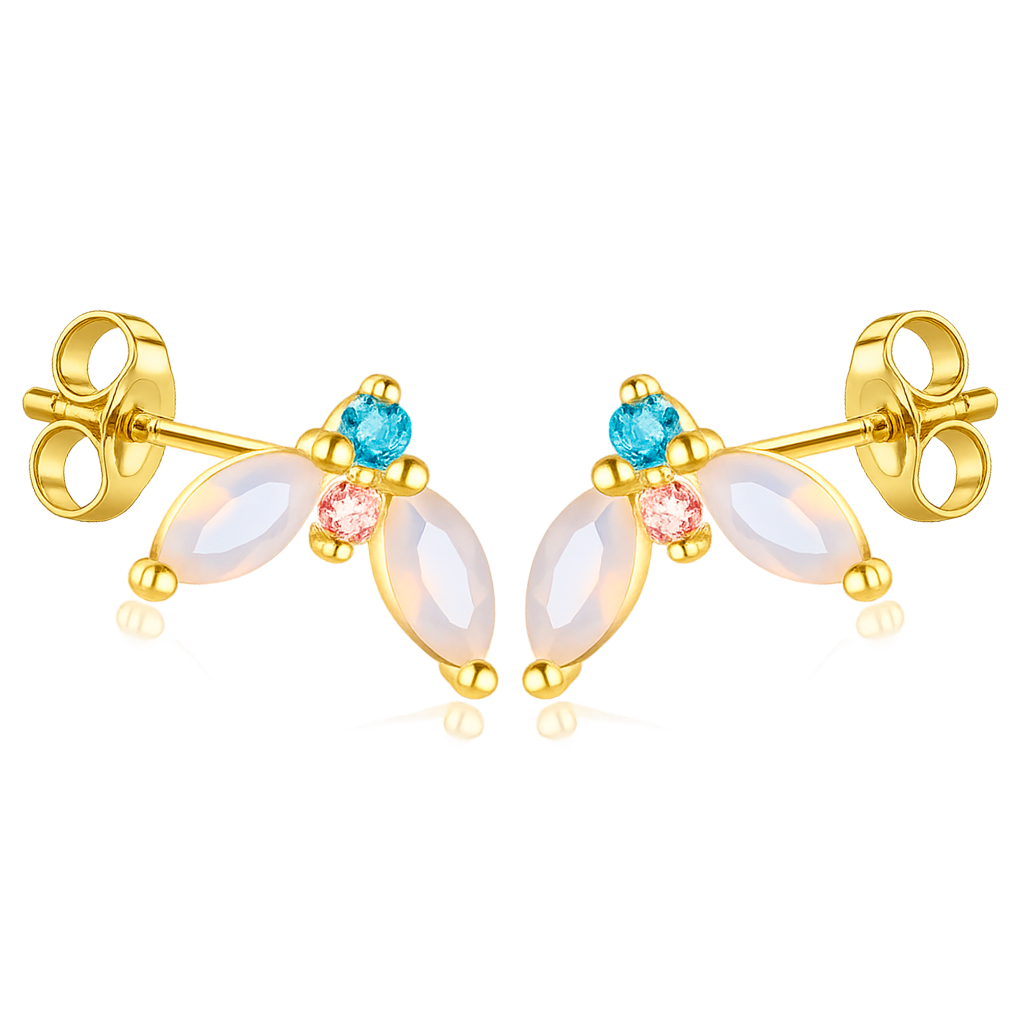 Pendientes Celeste Nai Oro