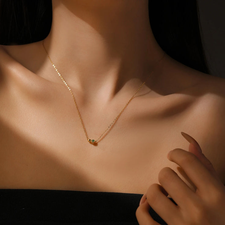 Collar Duora Naranja Oro