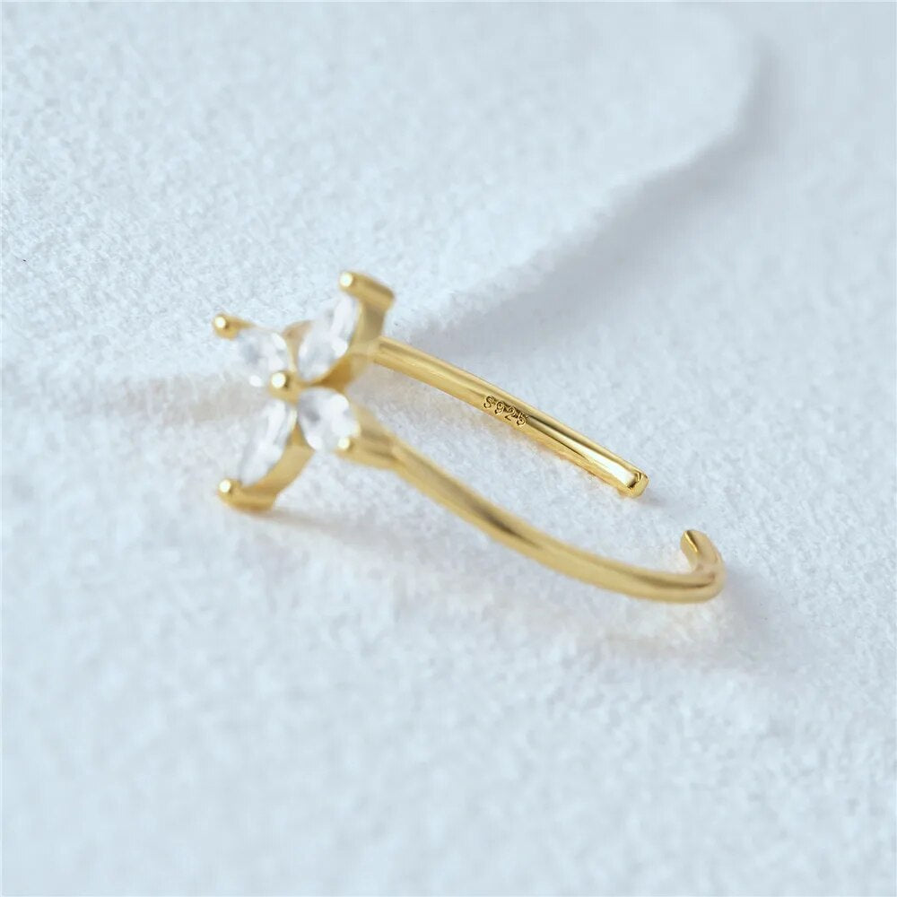 Anillo White Flor Oro