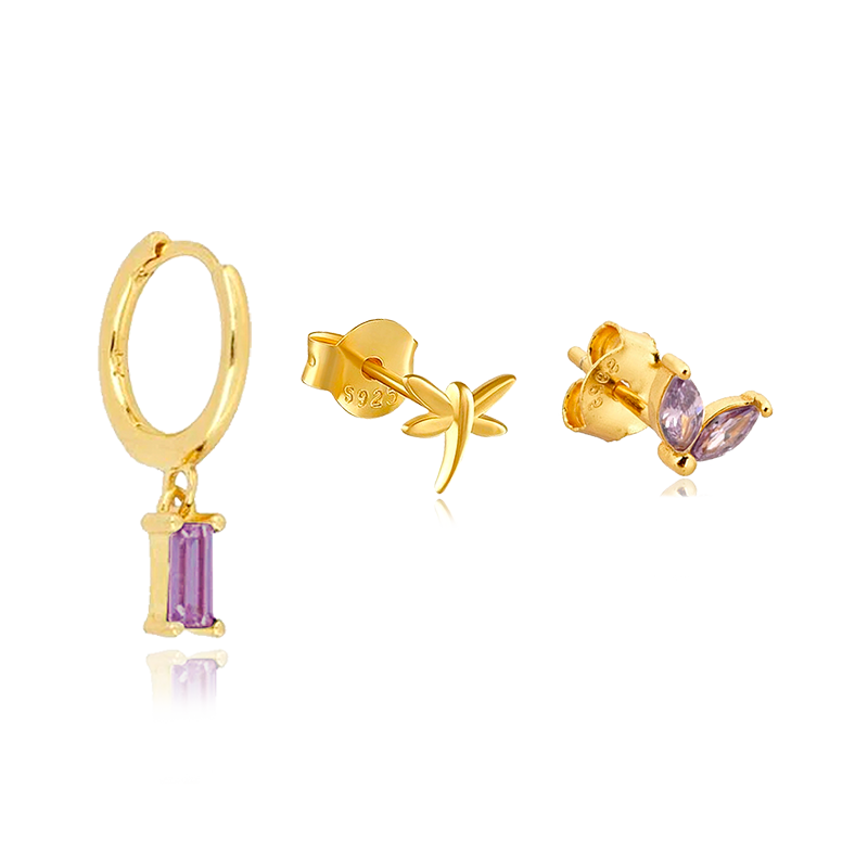 Set Aine Lila Oro