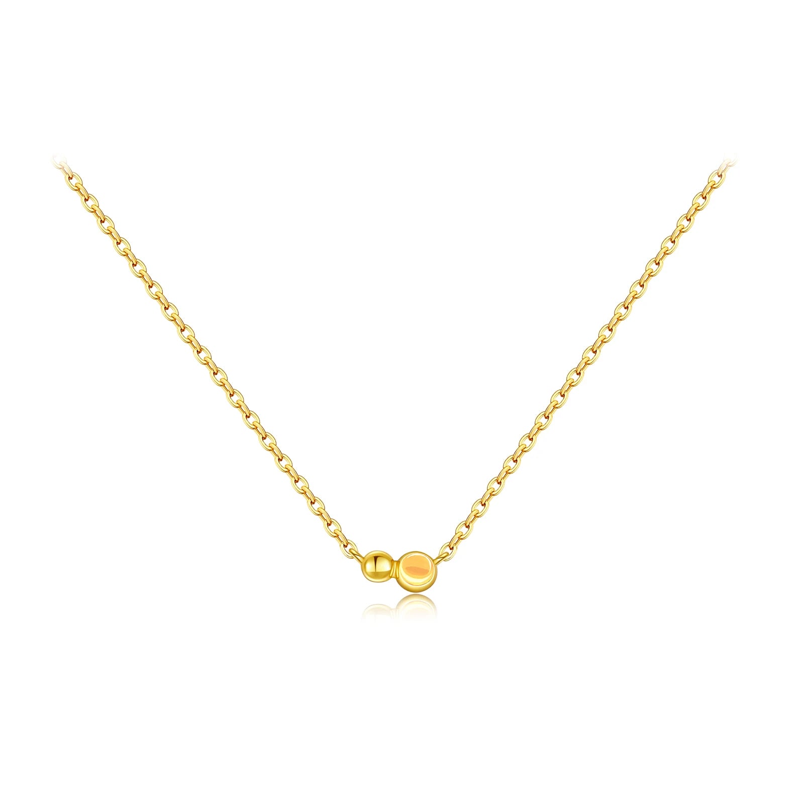 Collar Duora Naranja Oro