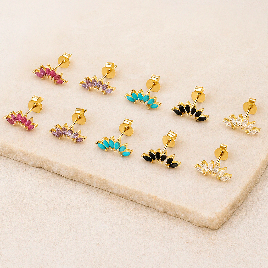 Pendientes Tabita Lila