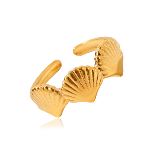 Anillo Golden Shells