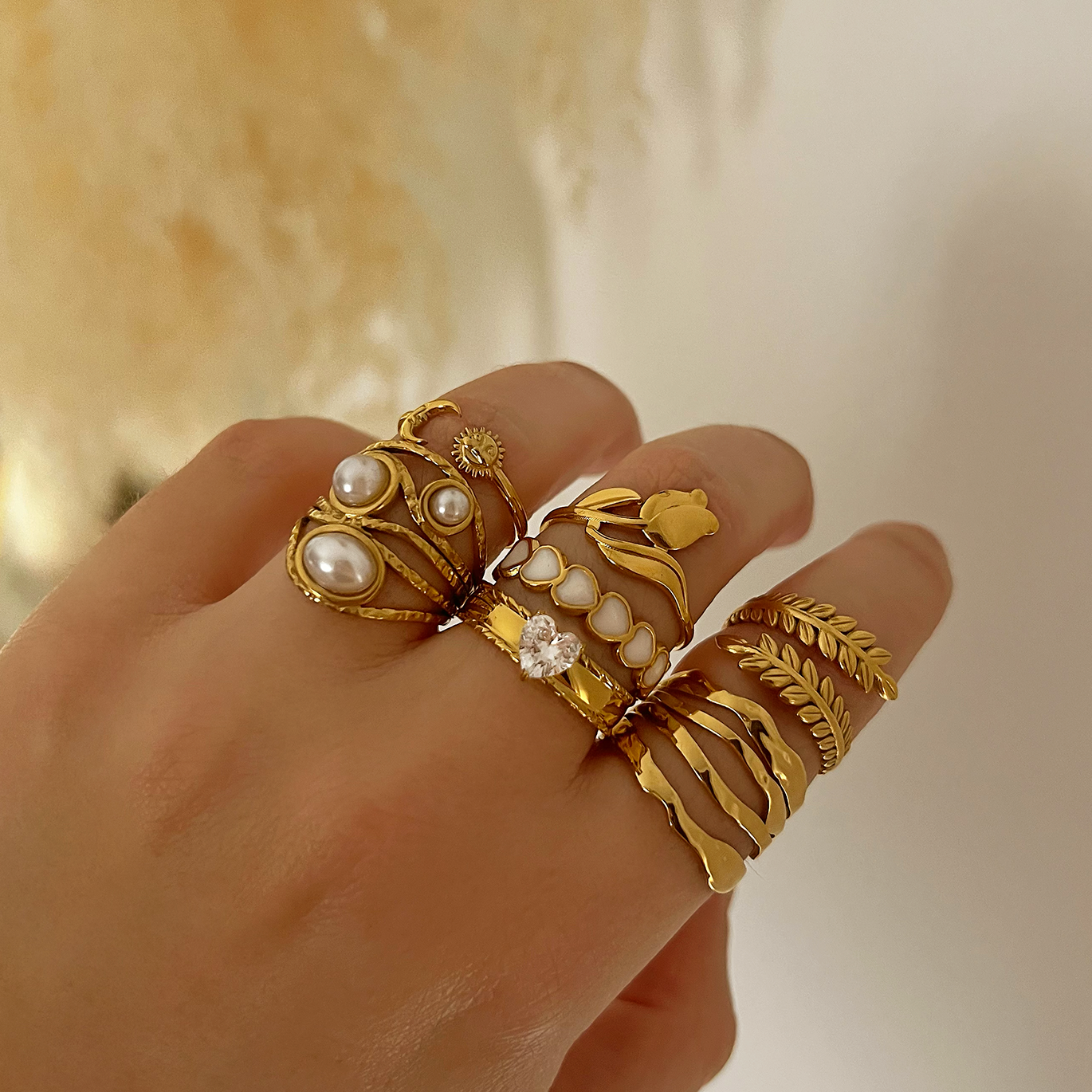 Anillo Sirenia Oro