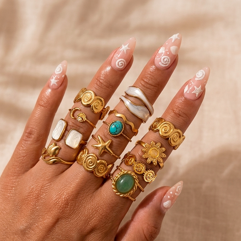 Anello Dune Oro