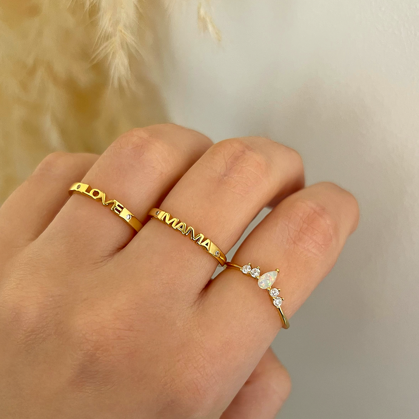 Anillo Mama Oro