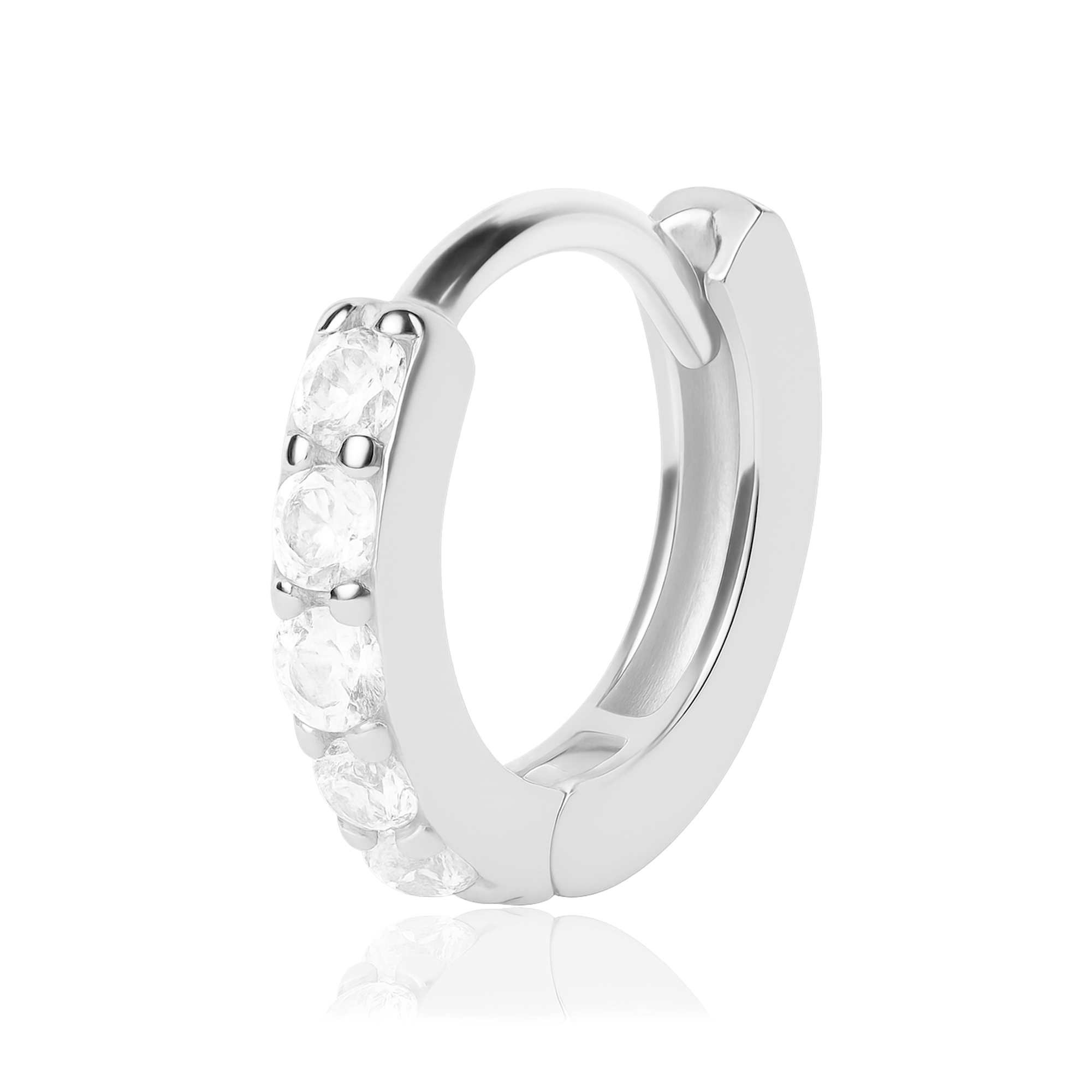 Aro Mini Blanco Plata - 6mm