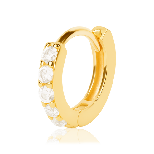 Aro Mini Blanco Oro - 6mm