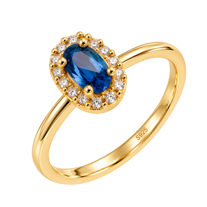 Pink Oval Ring 
