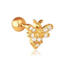 Pendiente Shiny Bee Oro