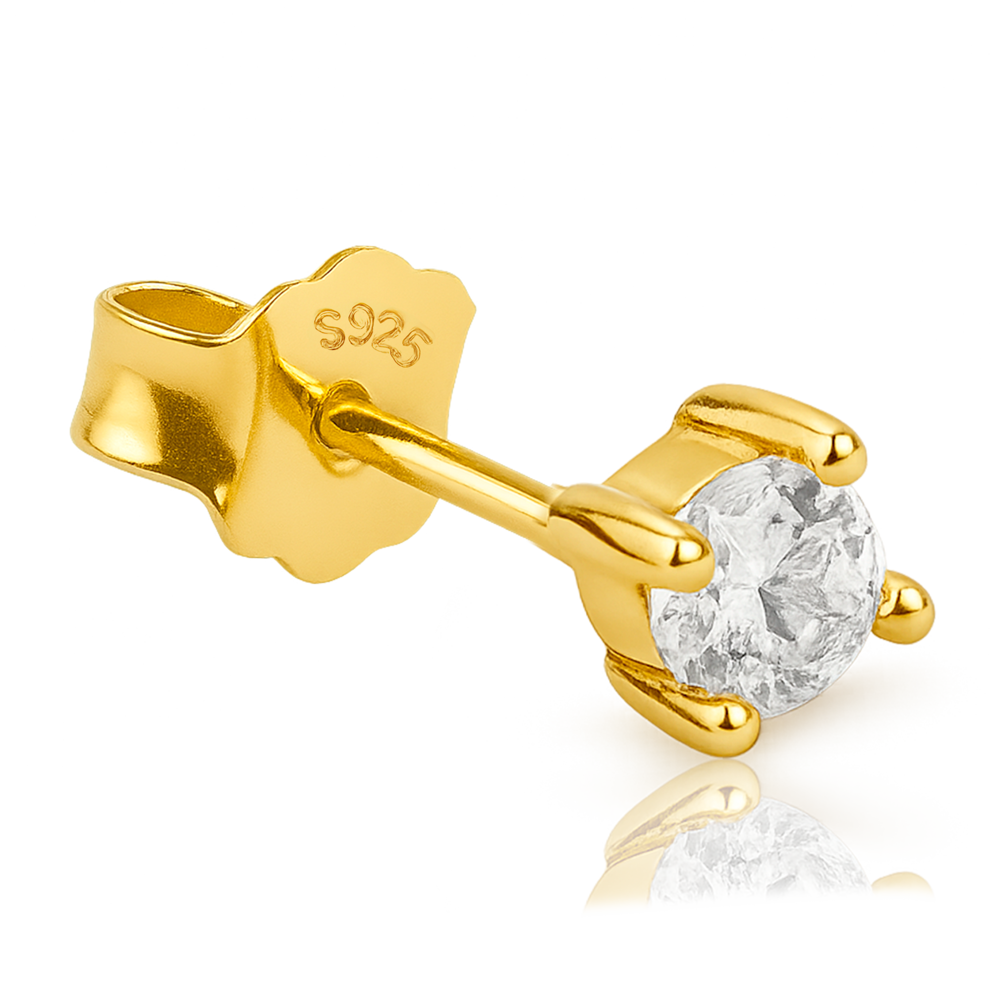 Pendiente Brillo Oro