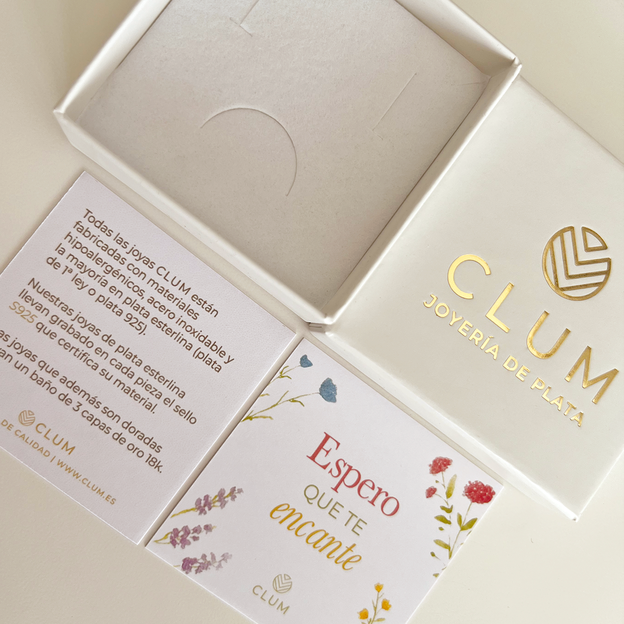 Caja CLUM EXTRA - 7 x 7 x 3,5cm