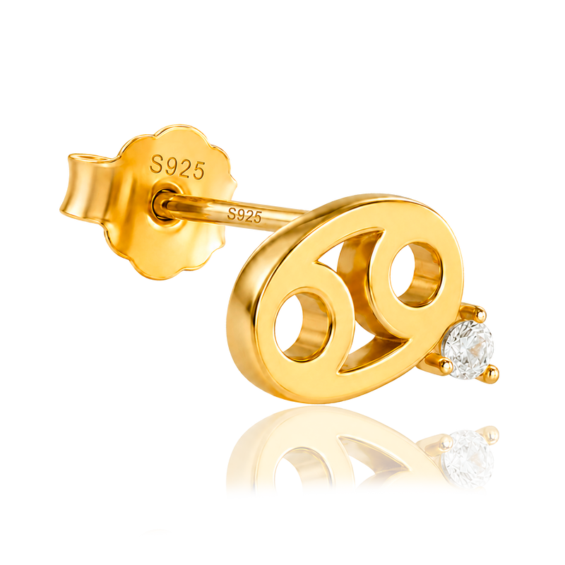 Pendiente Mini Zodiaco Oro