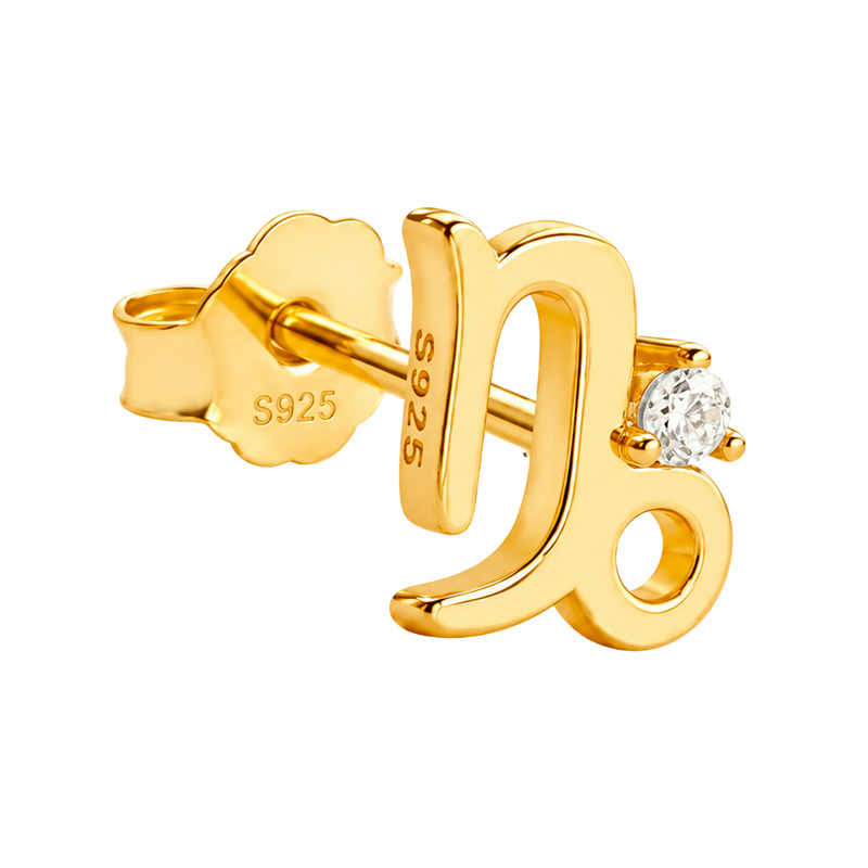 Pendiente Mini Zodiaco Oro