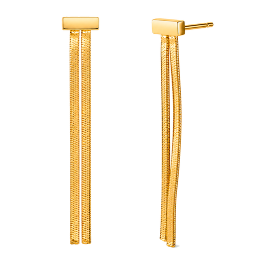 Pendientes Cascade Oro