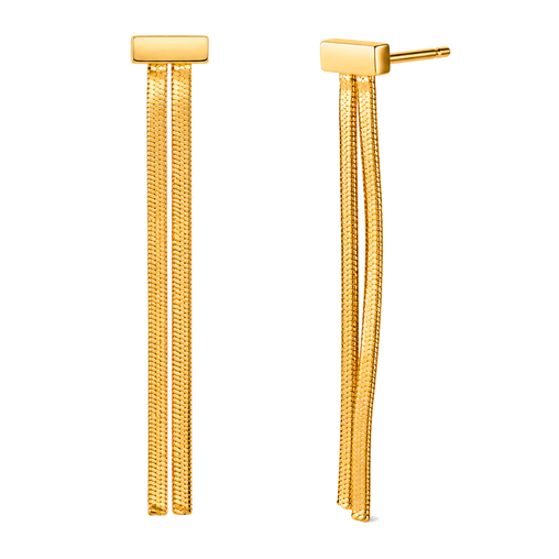 Pendientes Cascade Oro
