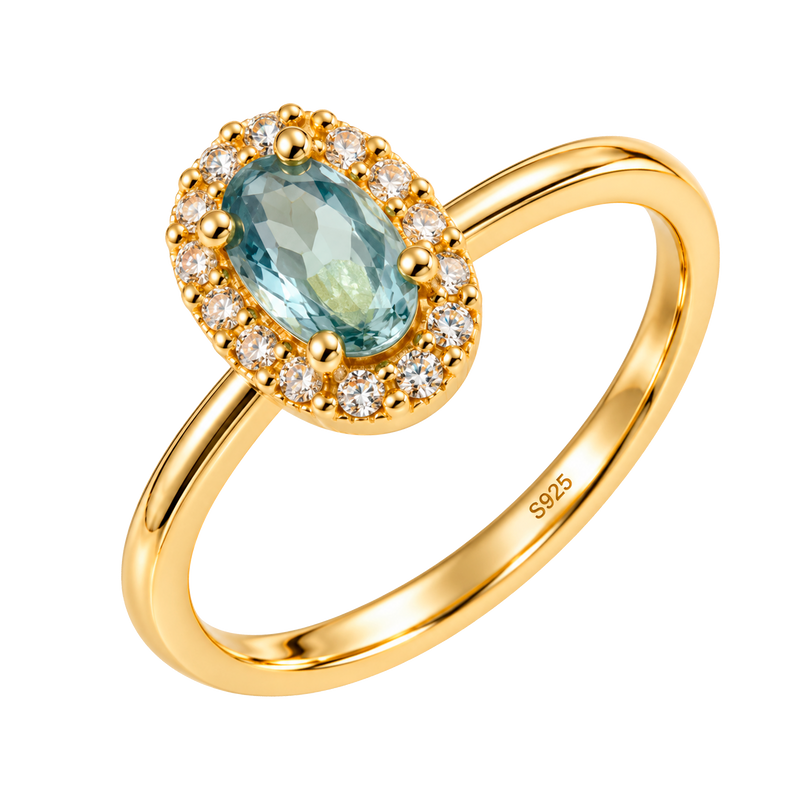 Pink Oval Ring 