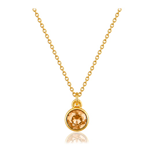Collar Champagne Dot Oro