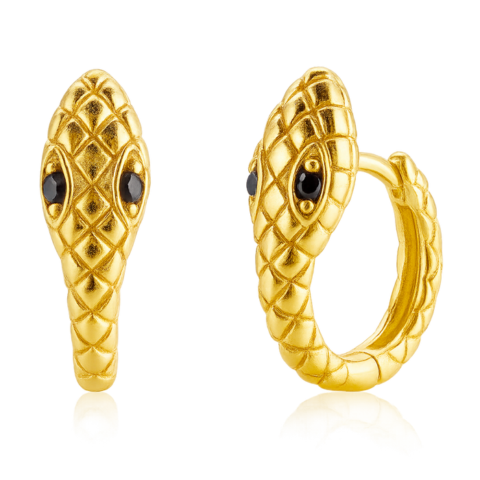 Aros Cobra Oro