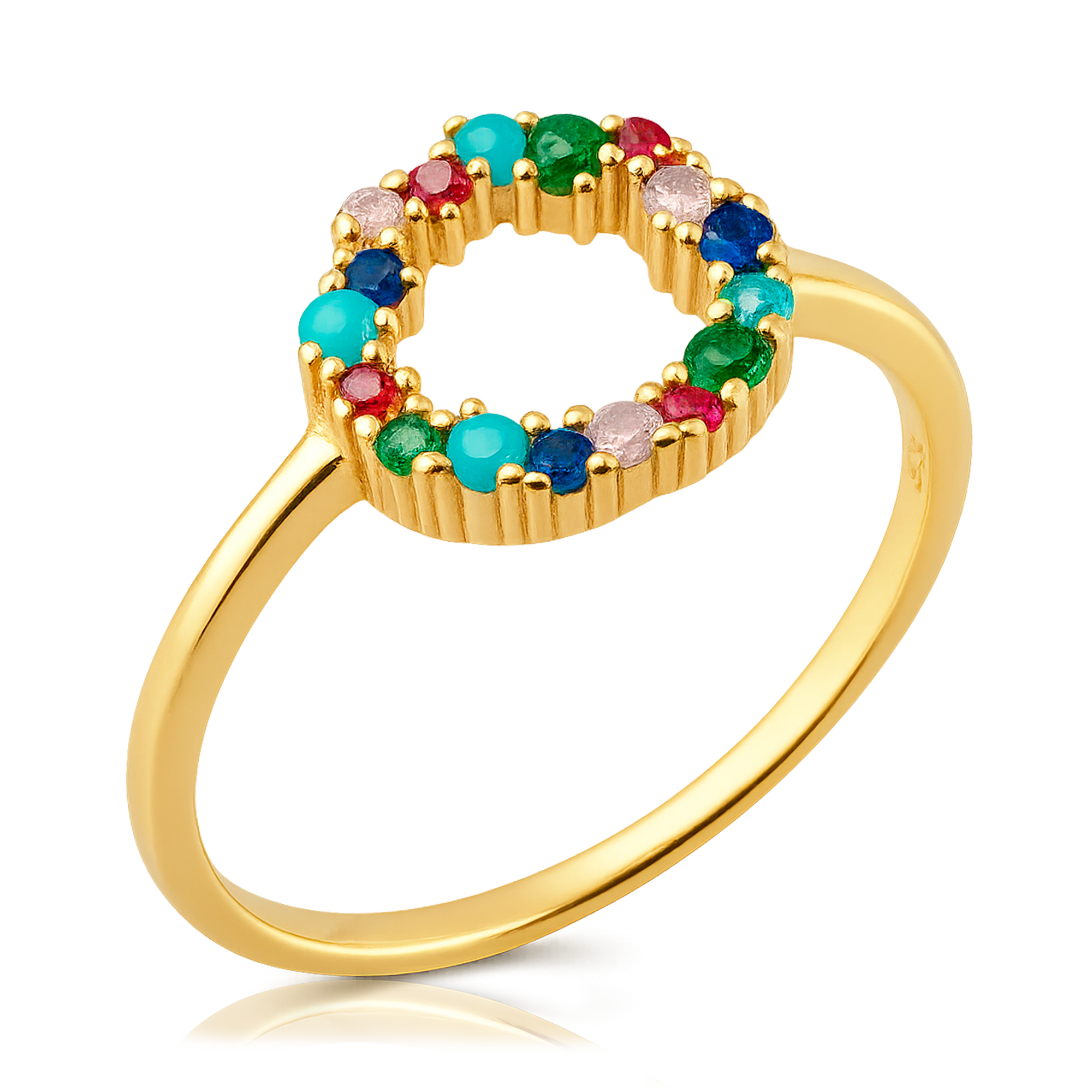 Anillo Colorful Doli Oro