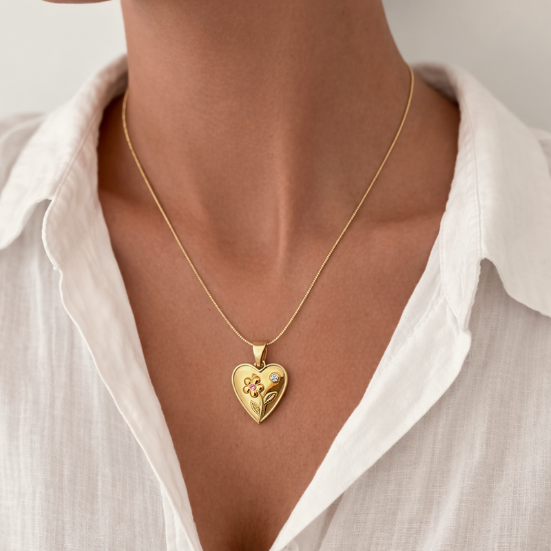 Gold Sun Necklace