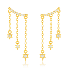 Pendientes Astra Oro