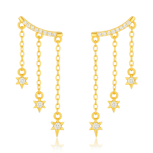 Pendientes Astra Oro