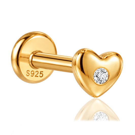 Pendiente Love Dot Oro