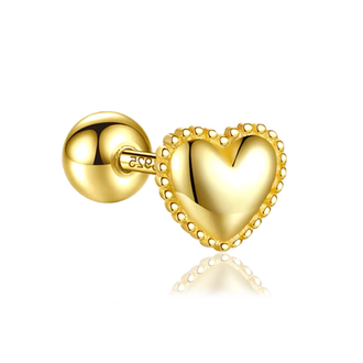 Pendiente Corazón Oro