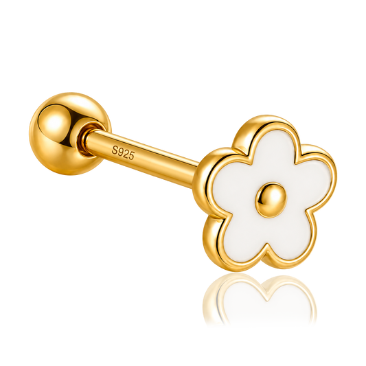 Orecchino Grazioso Fiore Oro