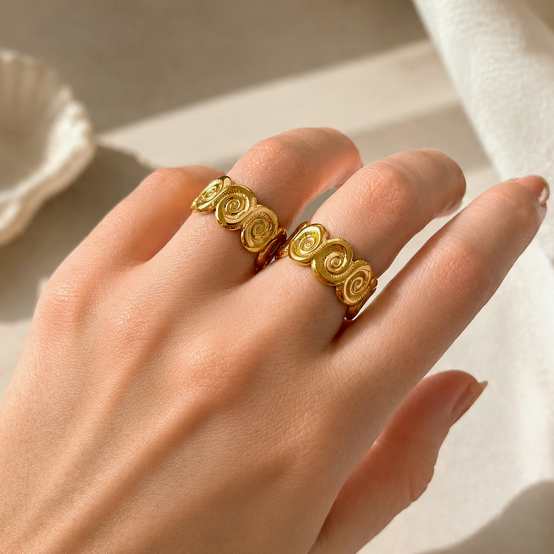 Anello Dune Oro