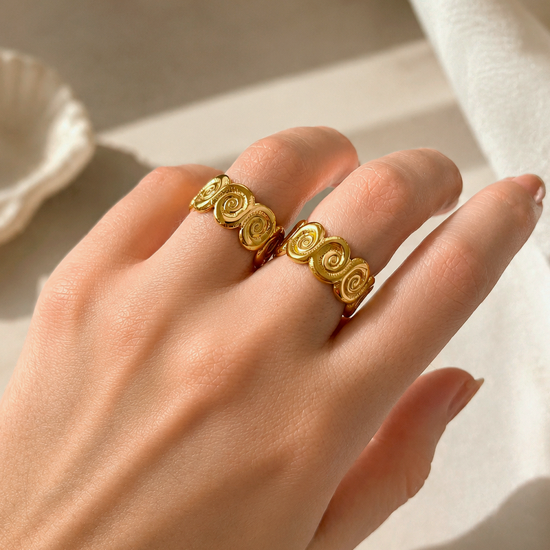 Anello Dune Oro